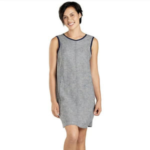 Toad&Co Hemp Dress Pockets Size Small